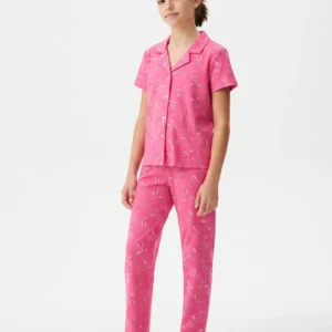 Vanilla Girls Little Bows Classic Pajama Set