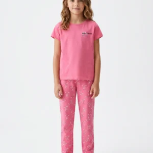 Vanilla Girls Sweet Bow Pajama Set